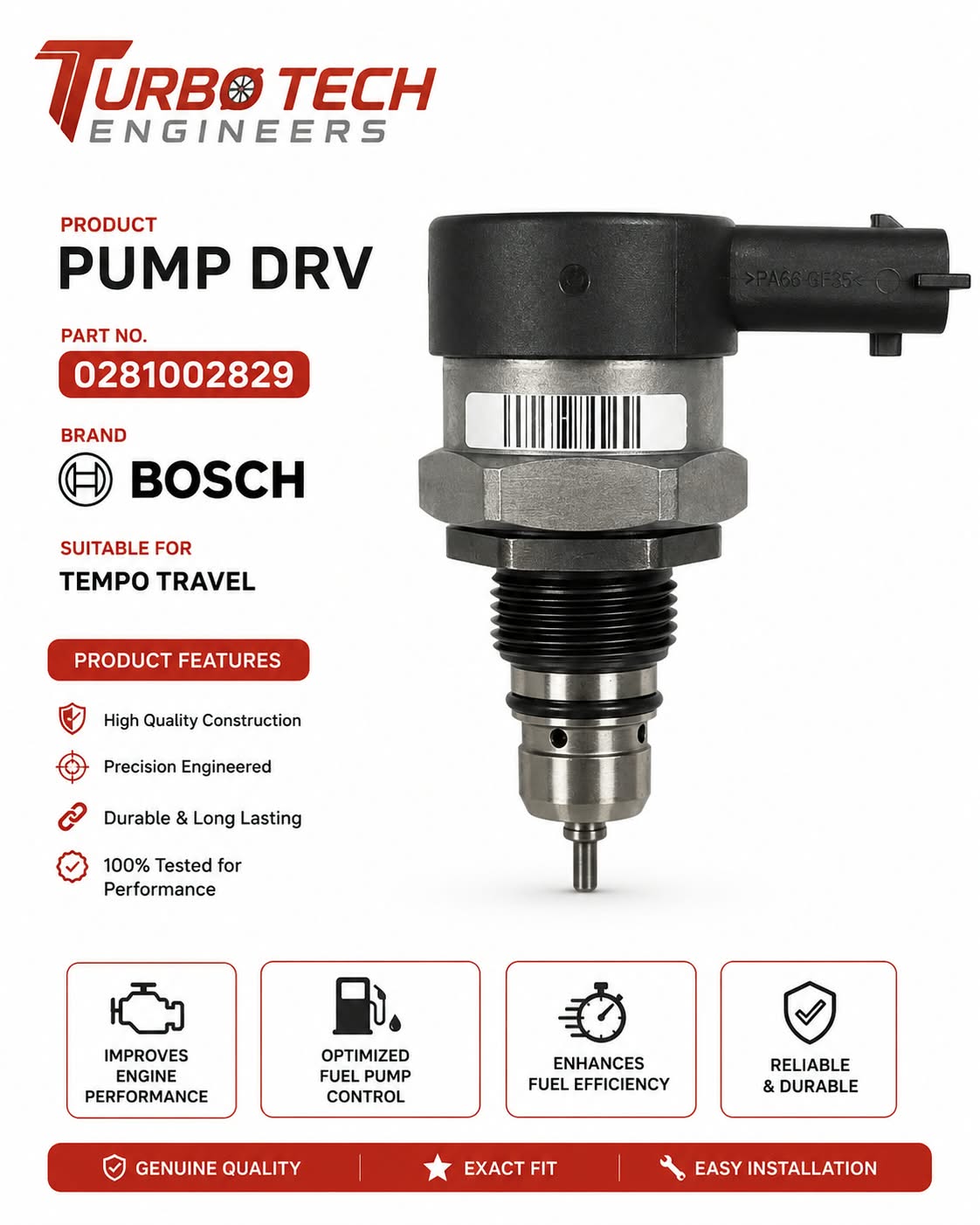 Bosch DRV Pump 0281002829 – Tempo Traveller