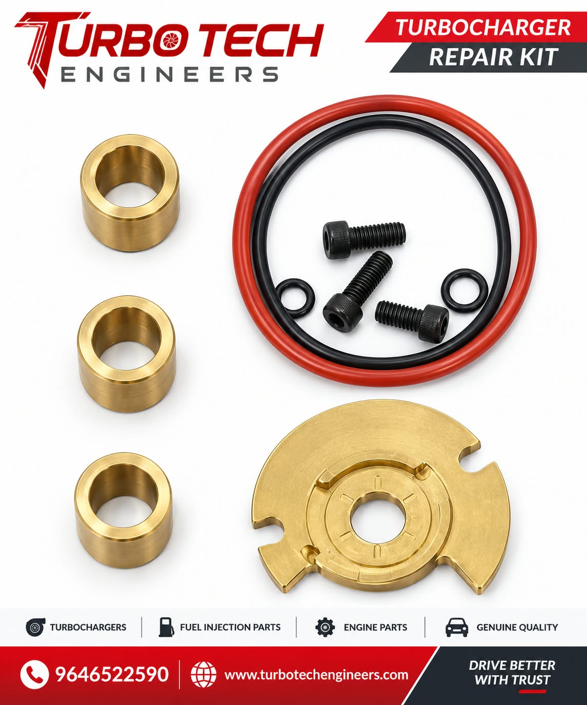 TLC K27 Turbocharger Repair Kit