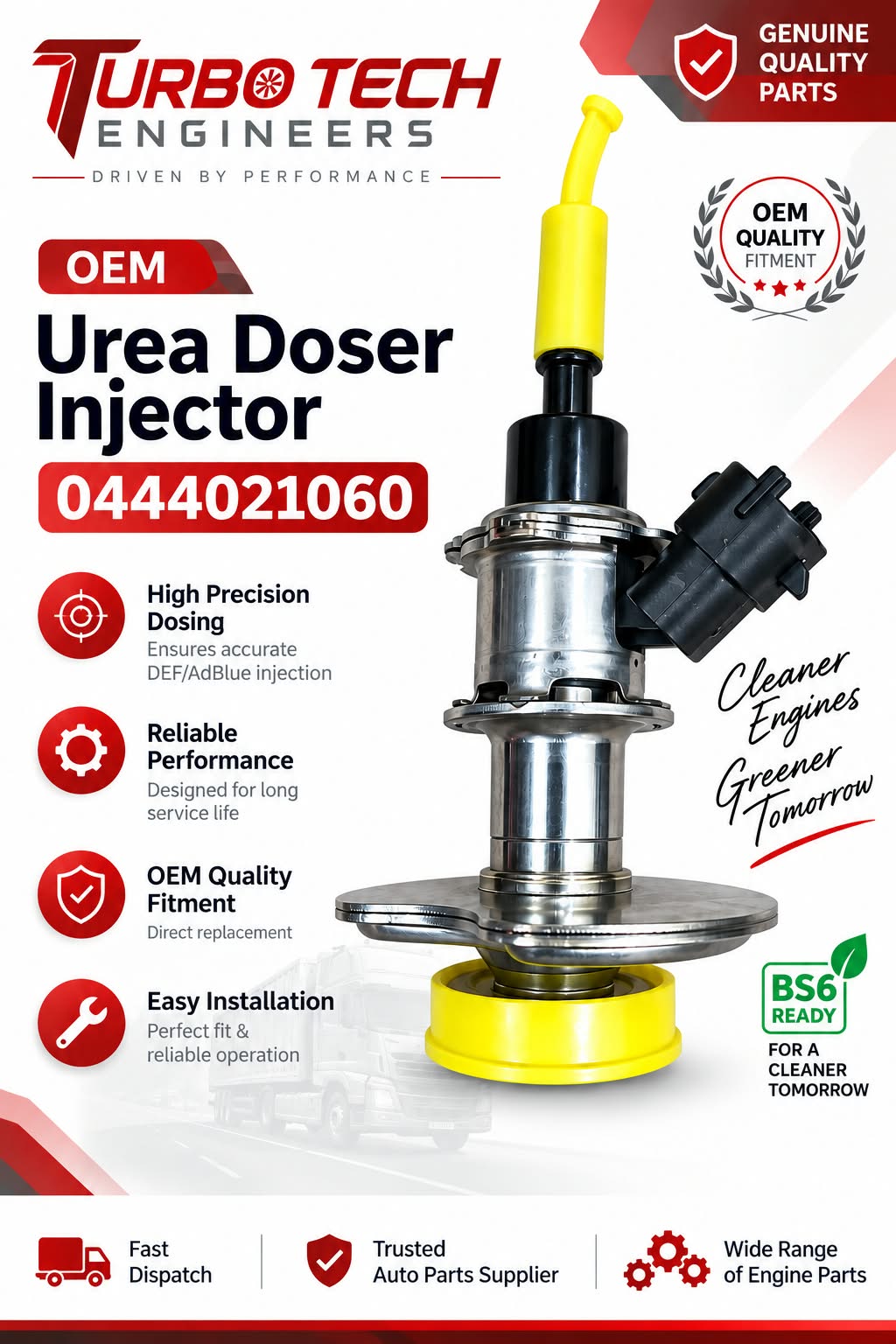OEM Urea Doser Injector – 0444021060