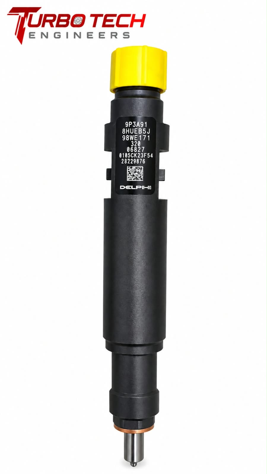 Delphi TVS Common Rail Fuel Injector 28229876 – JCB
