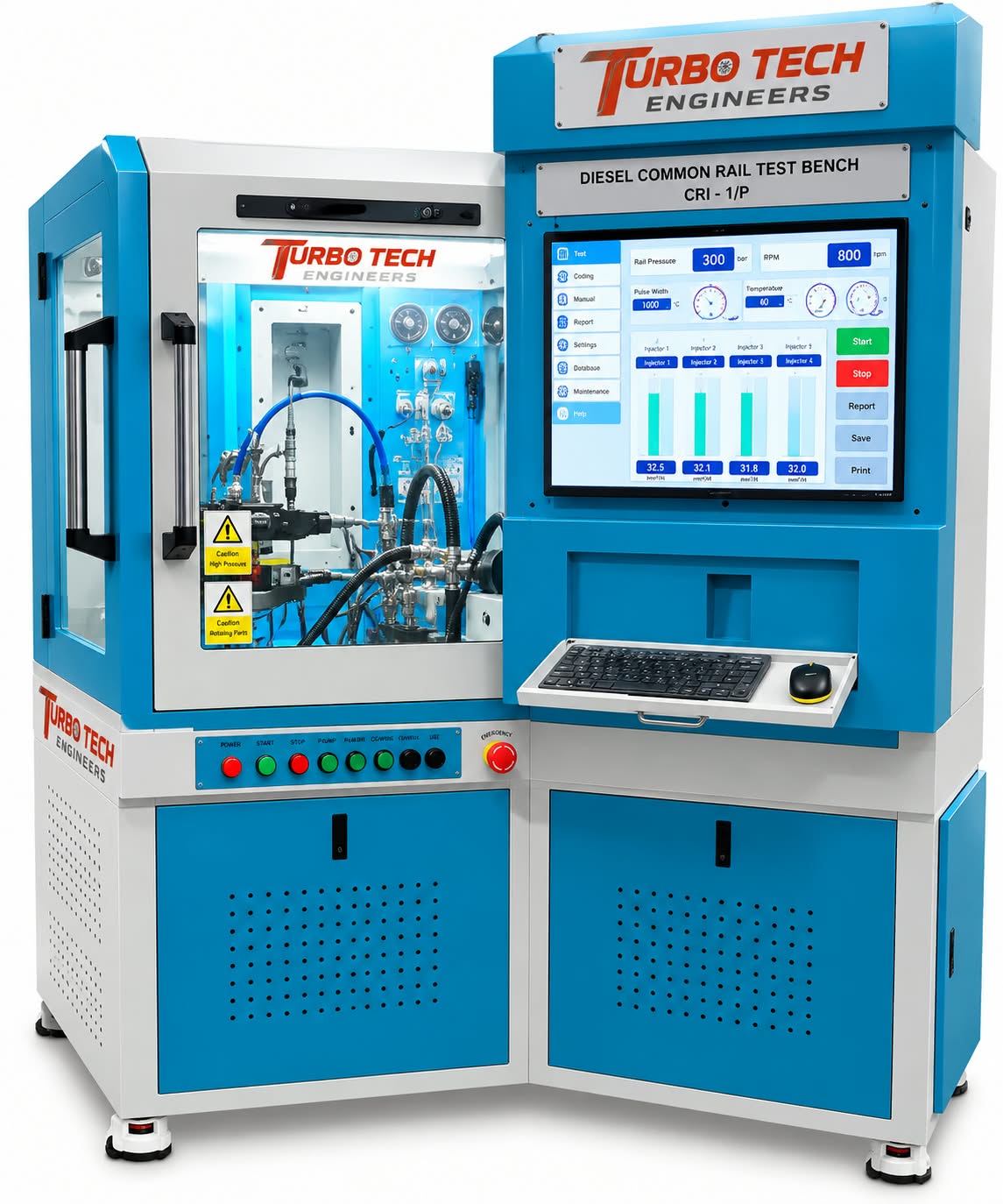 Diesel Common Rail Test Bench CRI-1/P