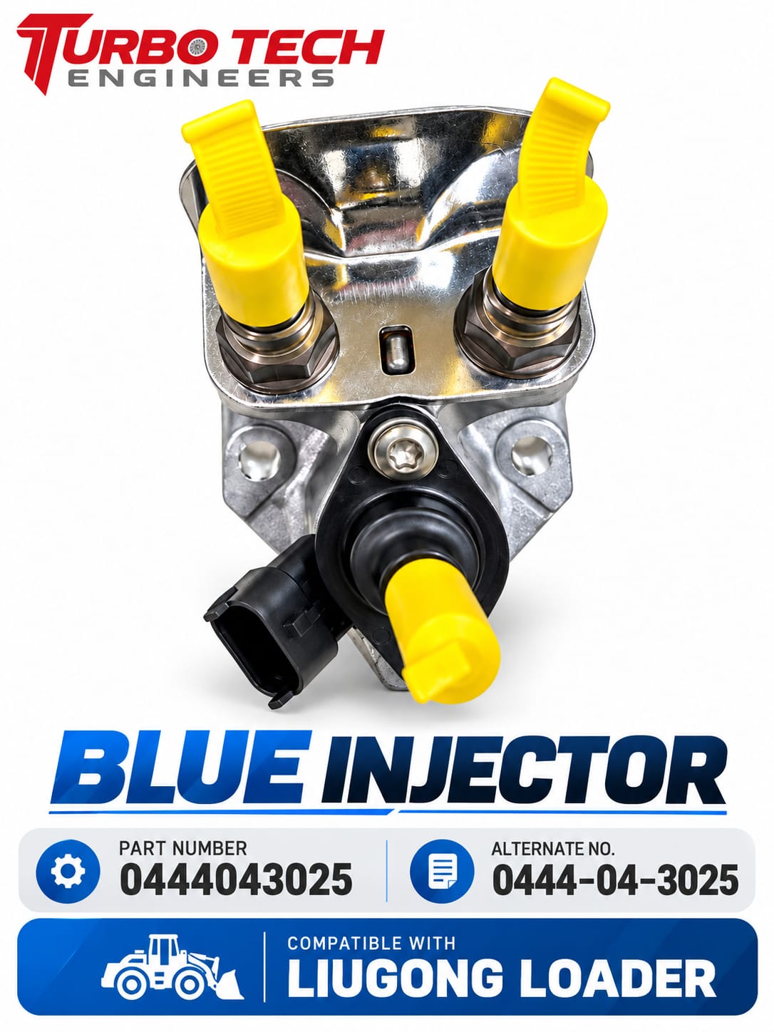 Bosch AdBlue DEF Dosing Injector 0444043025 for Liugong Loader